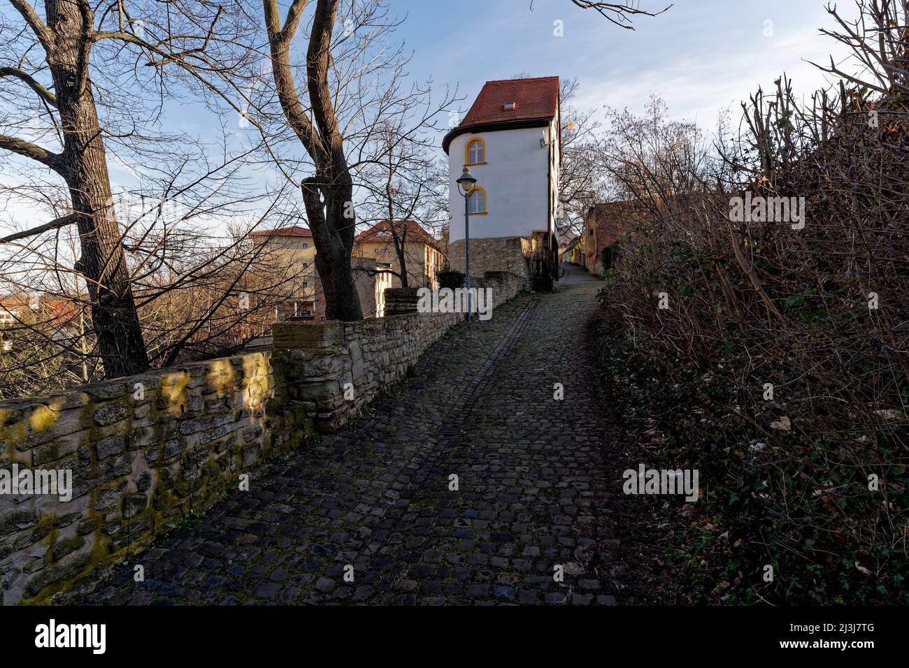 La storica città vecchia di Zeitz, Burgenlandkreis, Sassonia-Anhalt, Germania Foto Stock