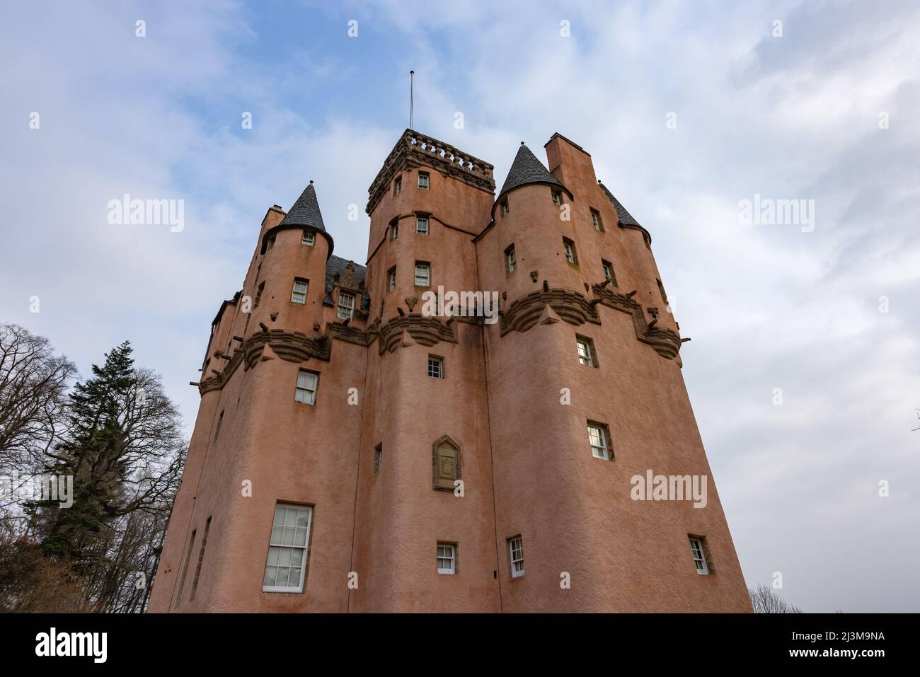 Castello di Craigievar, nelle Highlands scozzesi Foto Stock