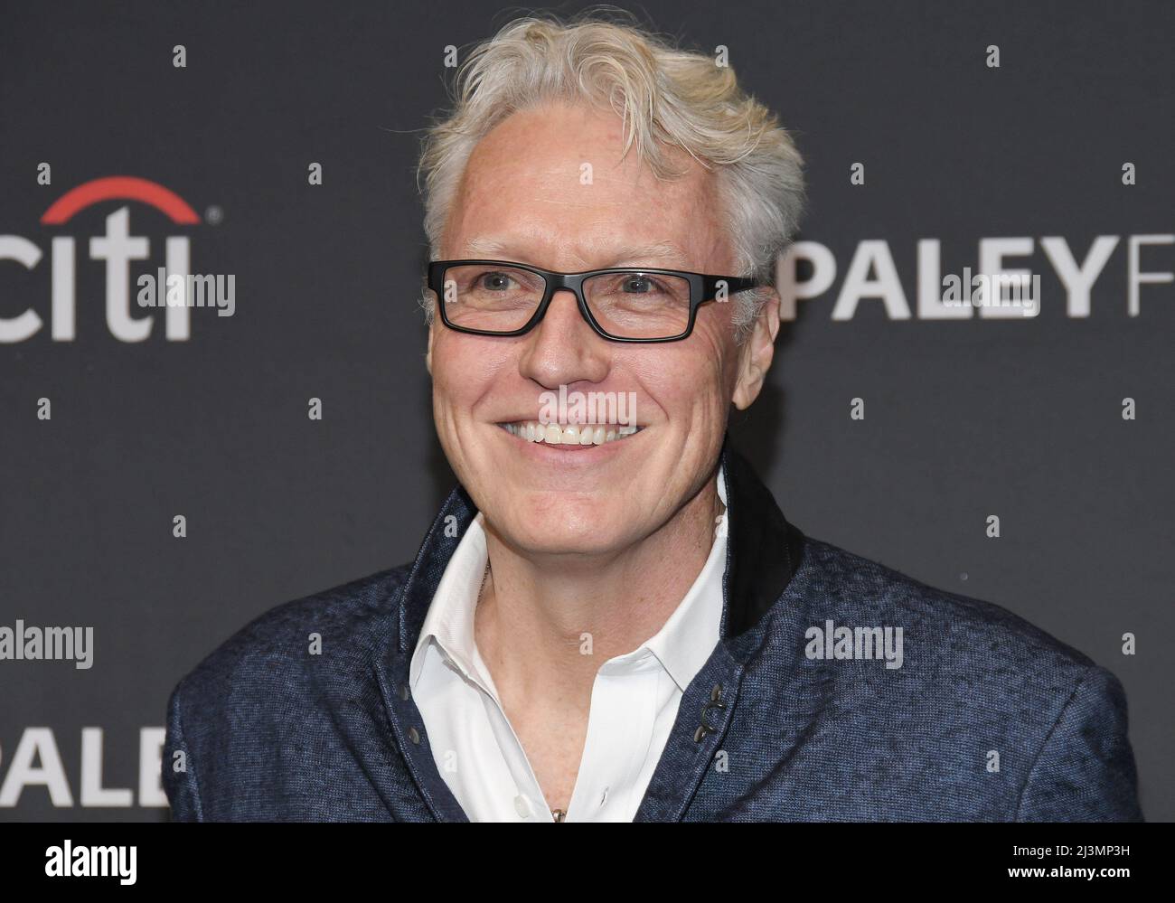 Thomas Ian Griffith al PaleyFest LA - COBRA KAI tenuto al Dolby Theatre di Hollywood, CA il venerdì 8 aprile 2022. (Foto di Sthanlee B. Mirador/Sipa USA) Foto Stock