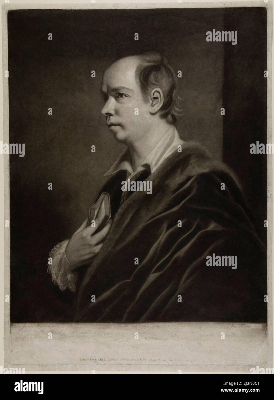 Oliver Goldsmith, n.d. Foto Stock