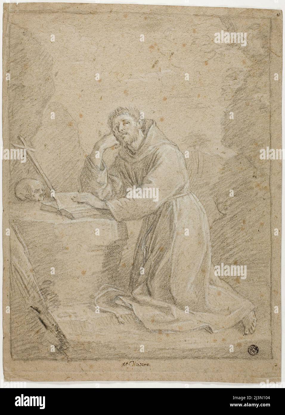 San Francesco d'Assisi, n.d. Foto Stock