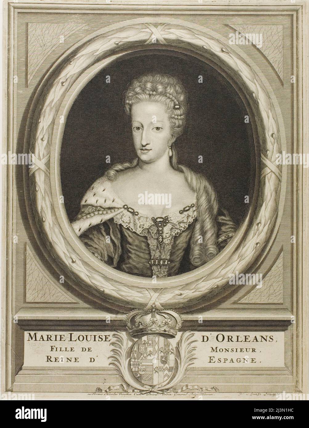 Marie Louise d'Orleans, n.d. Foto Stock