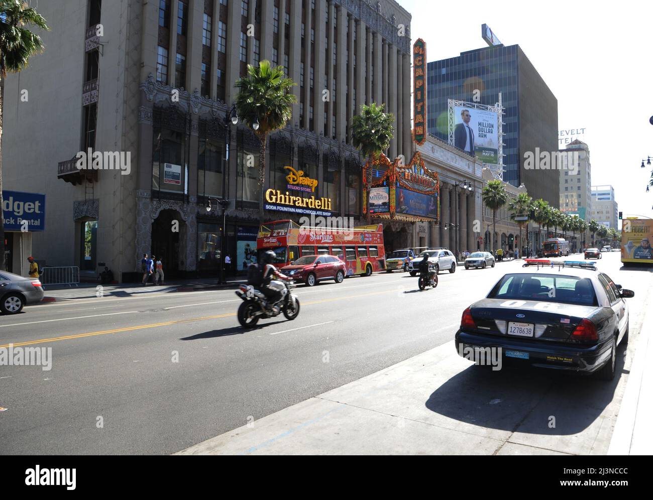Hollywood Boulevard, Los Angeles, California, Stati Uniti d'America Foto Stock