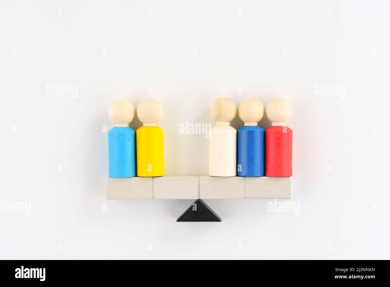 Il concetto di conflitto tra Russia e Ucraina Foto Stock