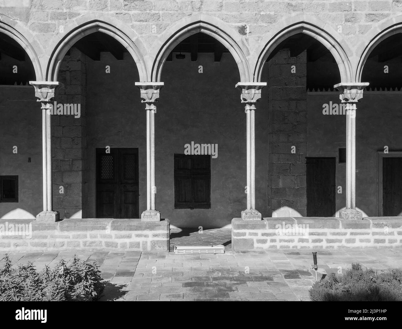 Santa Maria de Monastero di Pedralbes, Barcellona, Spagna, Europa Foto Stock