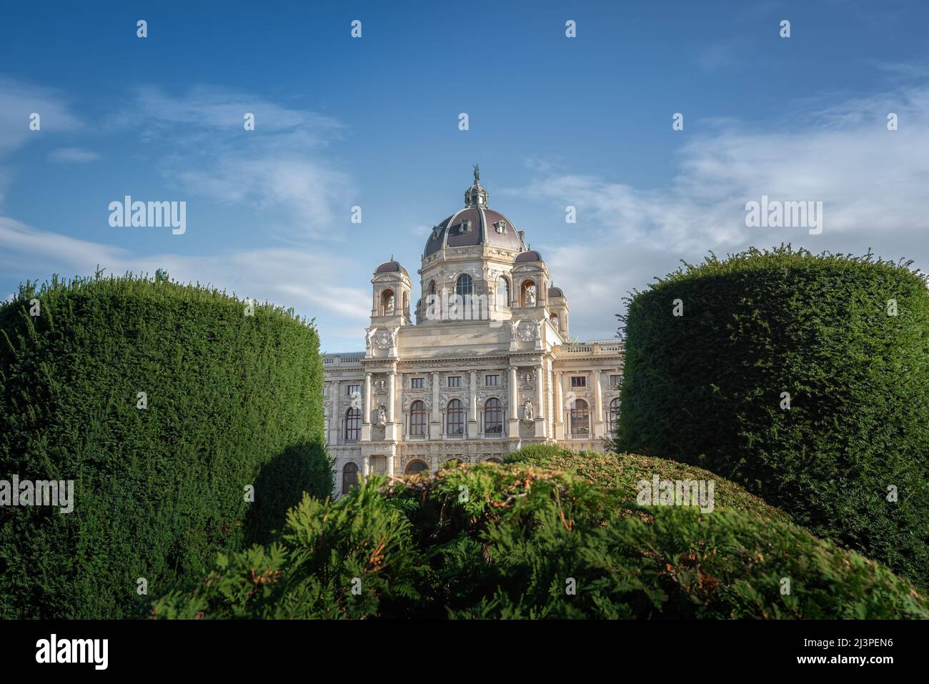 Piazza Maria Teresa (Maria Theresien Platz) - Vienna, Austria Foto Stock