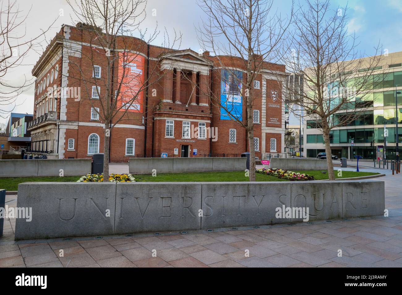 University Square, Brownlow Hill, Liverpool Foto Stock