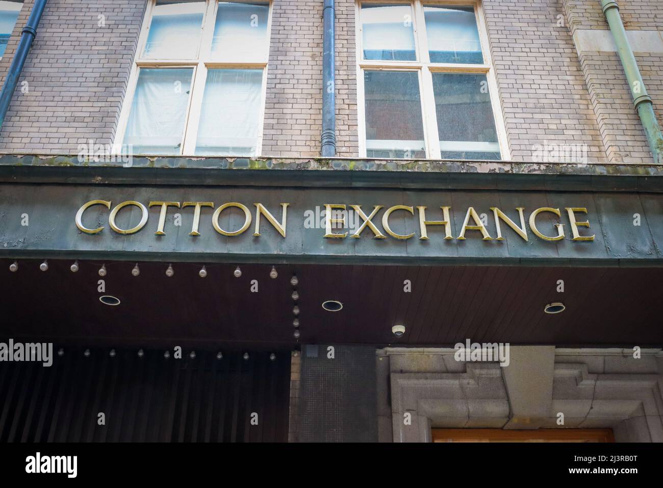 Cotone Exchange / Cotton Trade edifici a Liverpool Foto Stock