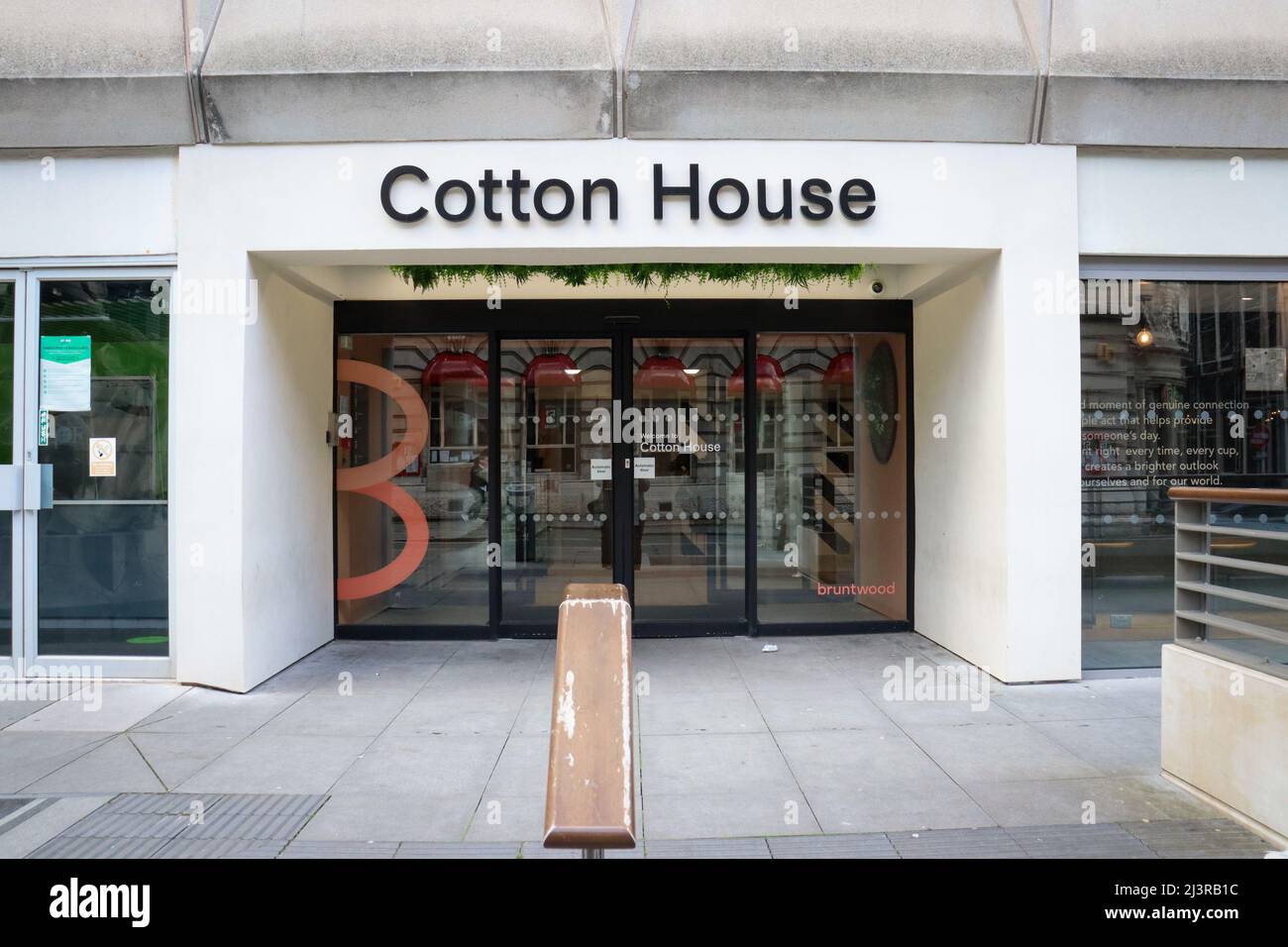 Cotone Exchange / Cotton Trade edifici a Liverpool Foto Stock