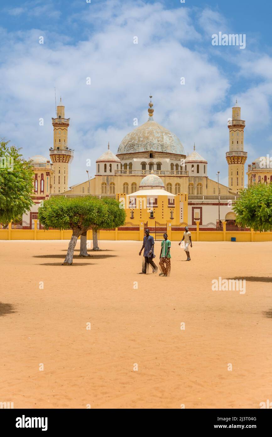 Senegal, Diourbel (Djourbel). La moschea principale, completata nel 1919. Foto Stock