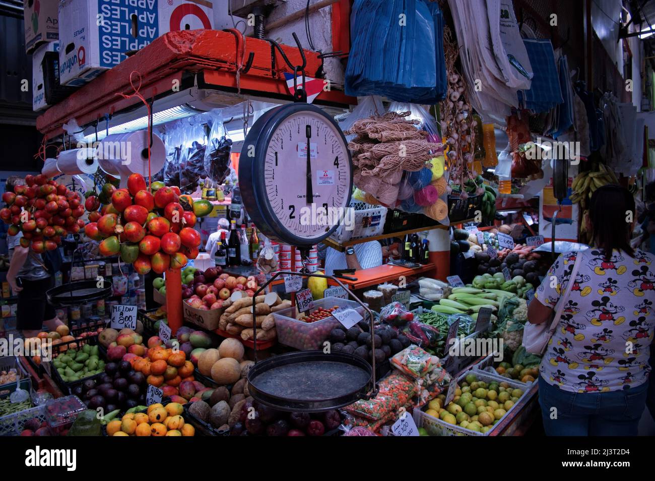 Mercato a San Jose, Costa Rica Foto Stock