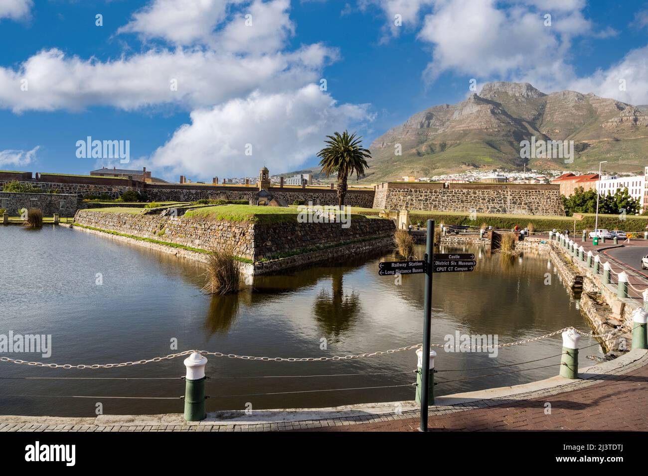 Sud Africa, Città del Capo. Castello di buona speranza, costruito 1666-1679. Foto Stock
