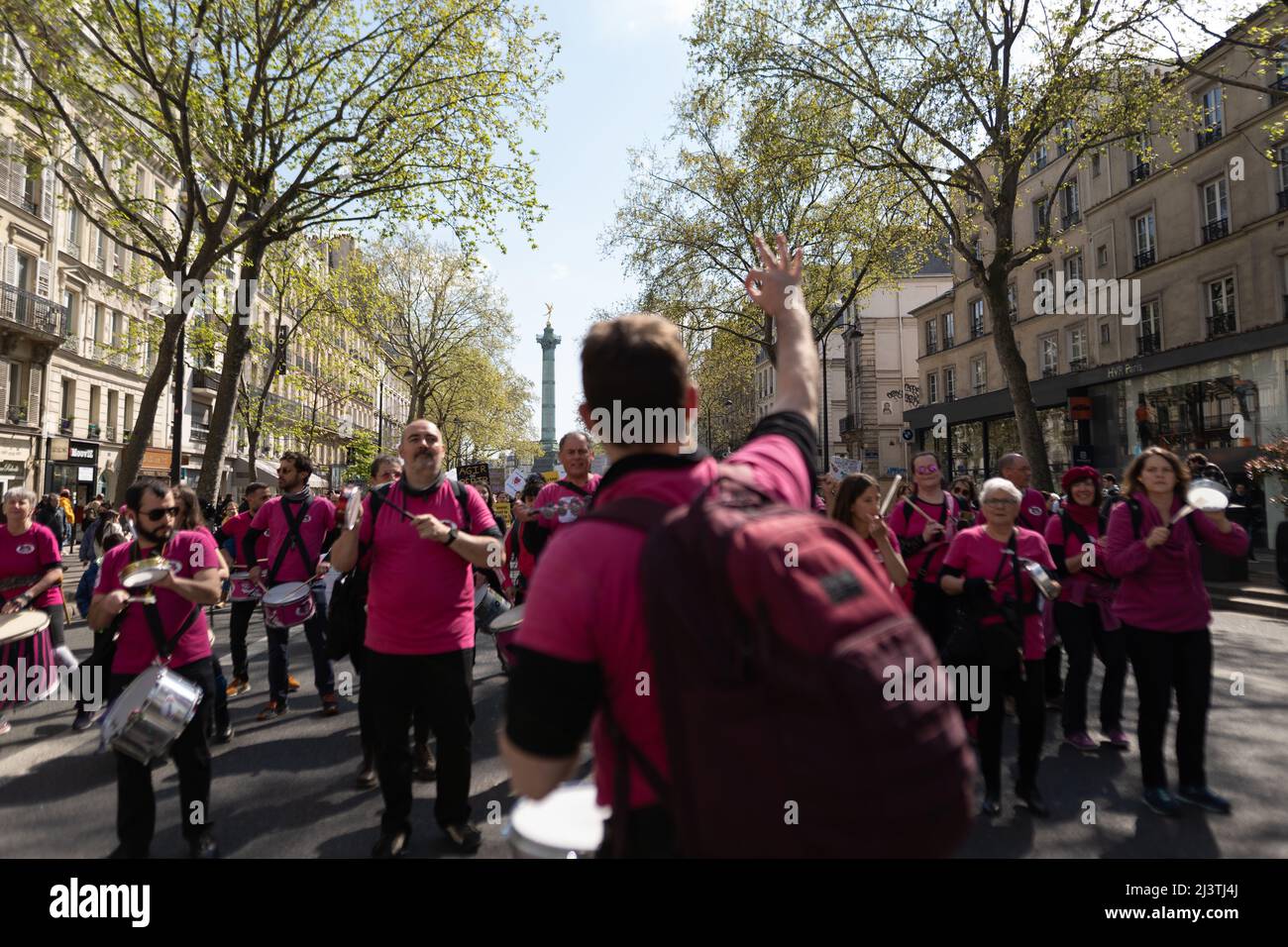 Marche pour le futur, Parigi Foto Stock