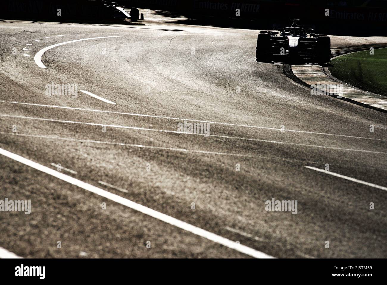 Melbourne, Australia. 10th Apr 2022. Mick Schumacher (GER) Haas VF-22. Gran Premio d'Australia, domenica 10th aprile 2022. Albert Park, Melbourne, Australia. Credit: James Moy/Alamy Live News Foto Stock