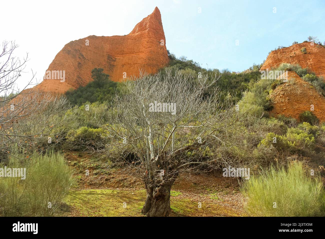 Las Médulas, León. Castilla y León, España. Foto Stock