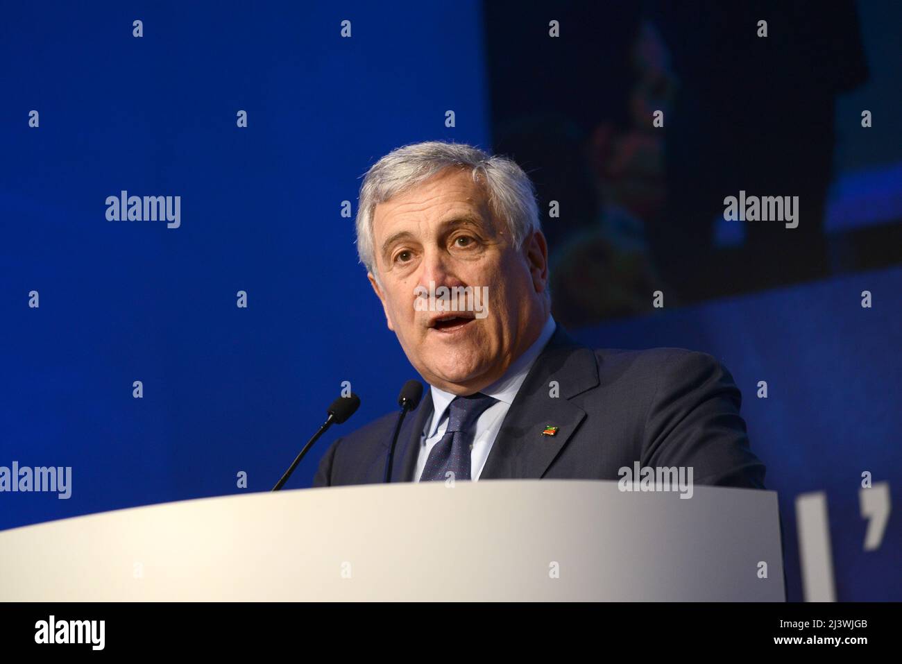 Antonio Tajani, forza Italia Foto Stock