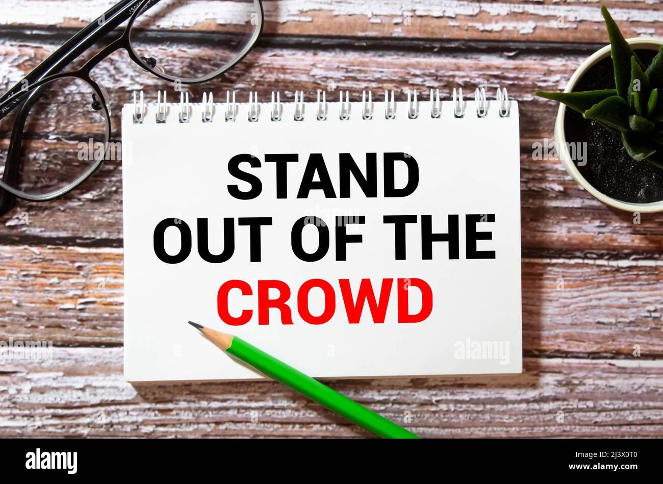 Parole di saggezza - è facile stare con la folla, ci vuole coraggio per stare da soli Foto Stock