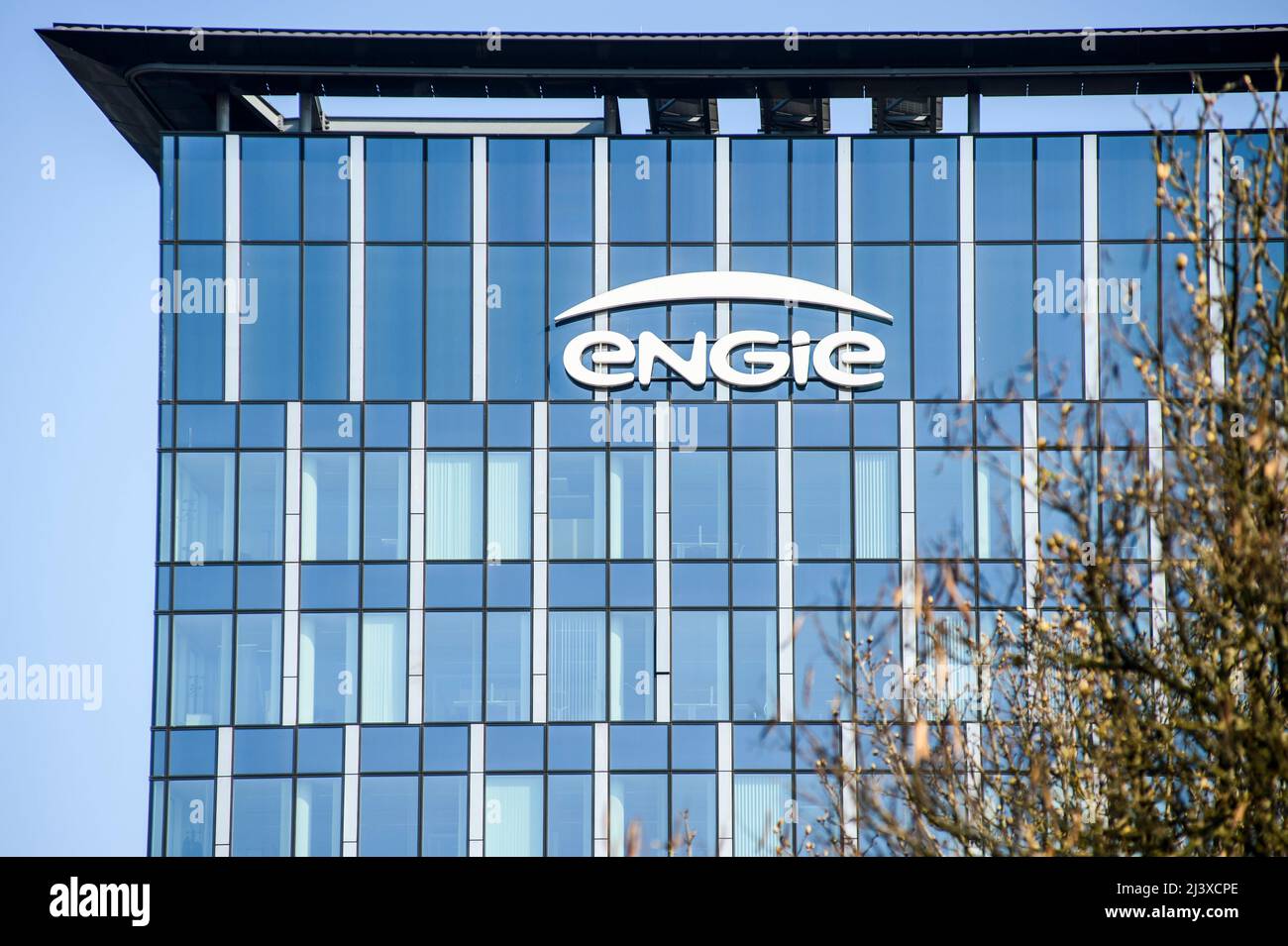 Engie electrabel SA sede a Bruxelles | Siege d'Engie electrabel SA a Bruxelles Foto Stock