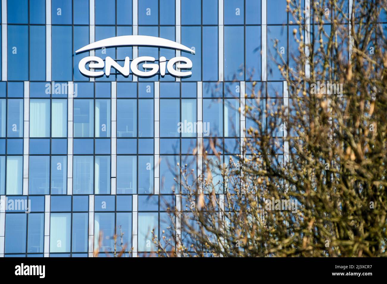 Engie electrabel SA sede a Bruxelles | Siege d'Engie electrabel SA a Bruxelles Foto Stock