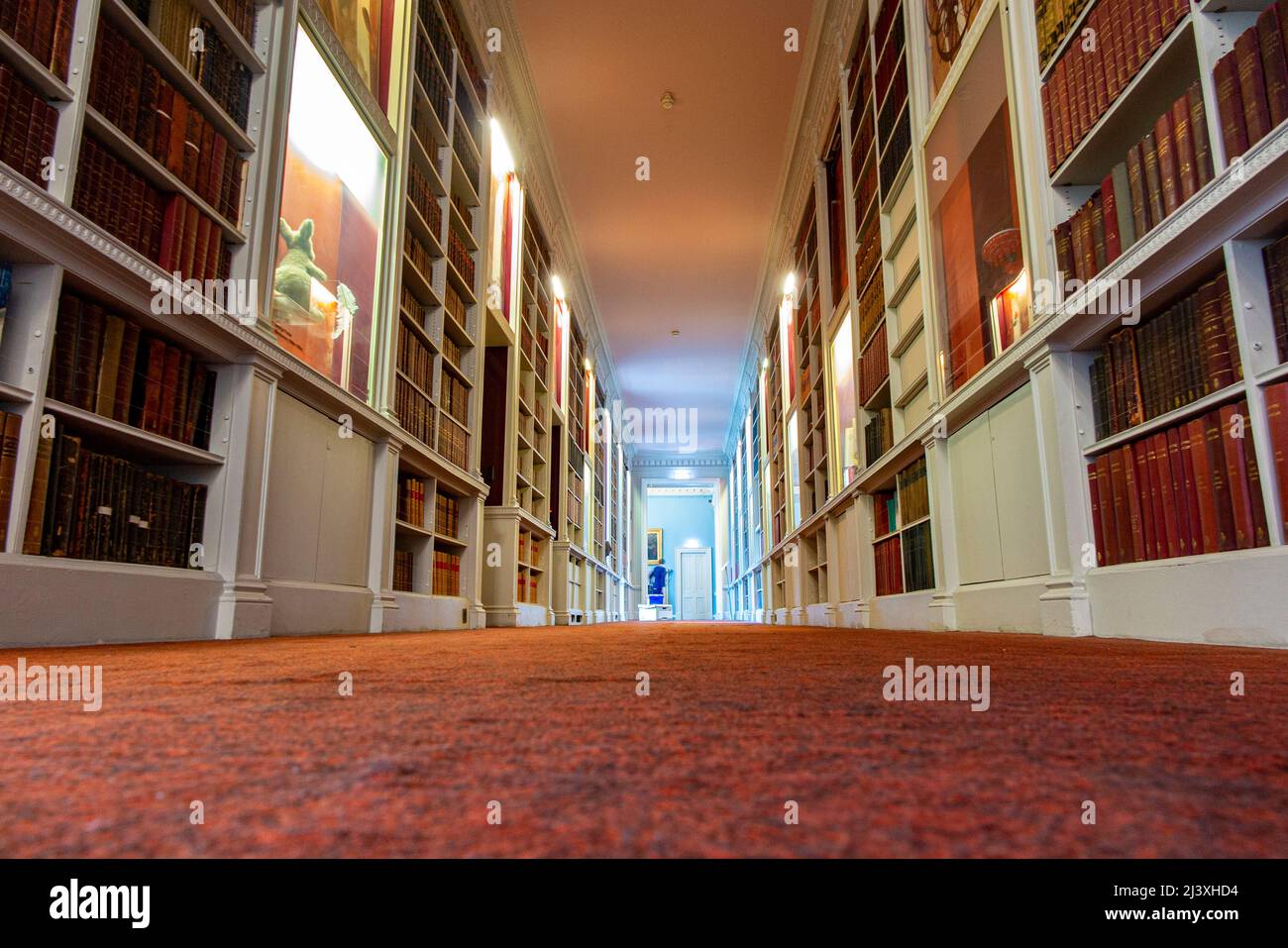 Librerie presso la Royal Institution of Great Britain a Mayfair Foto Stock