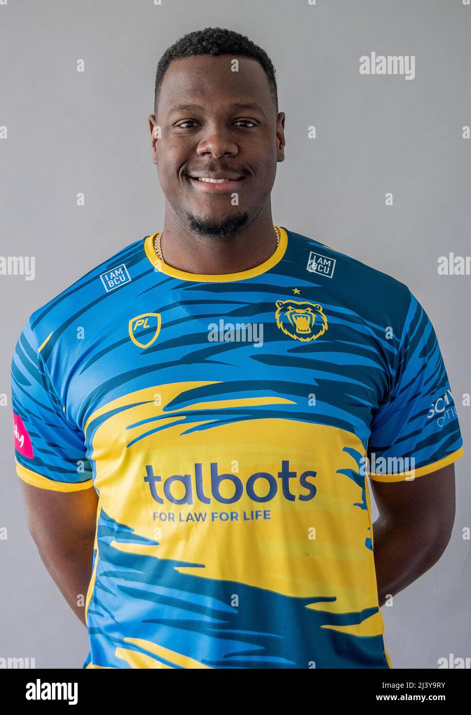 Carlos Brathwaite - Cricket maschile - Pre Season Media Day 2022 Warwickshire CC 05/04/2022 Foto Stock