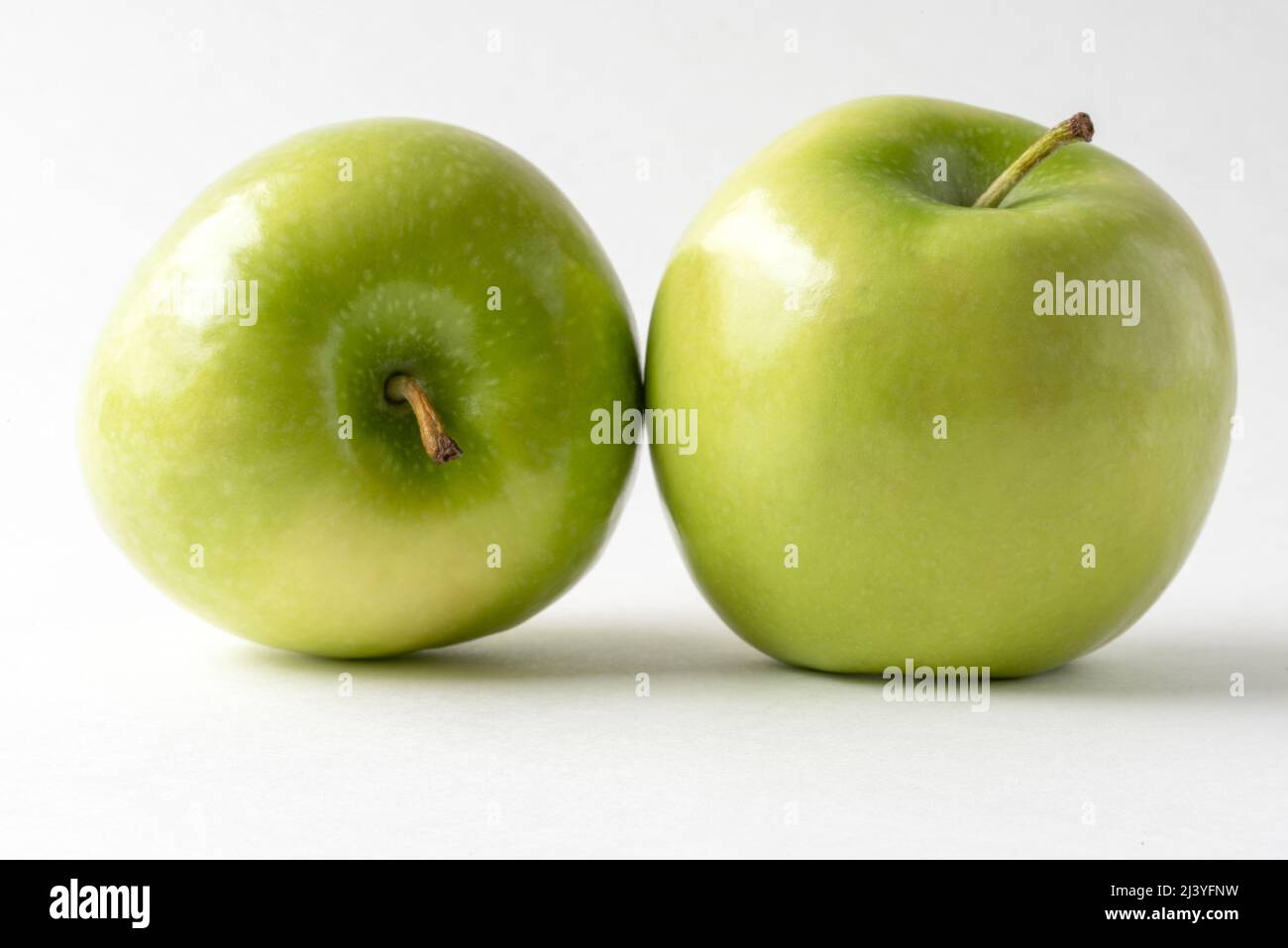 Le mele Granny Smith Foto Stock