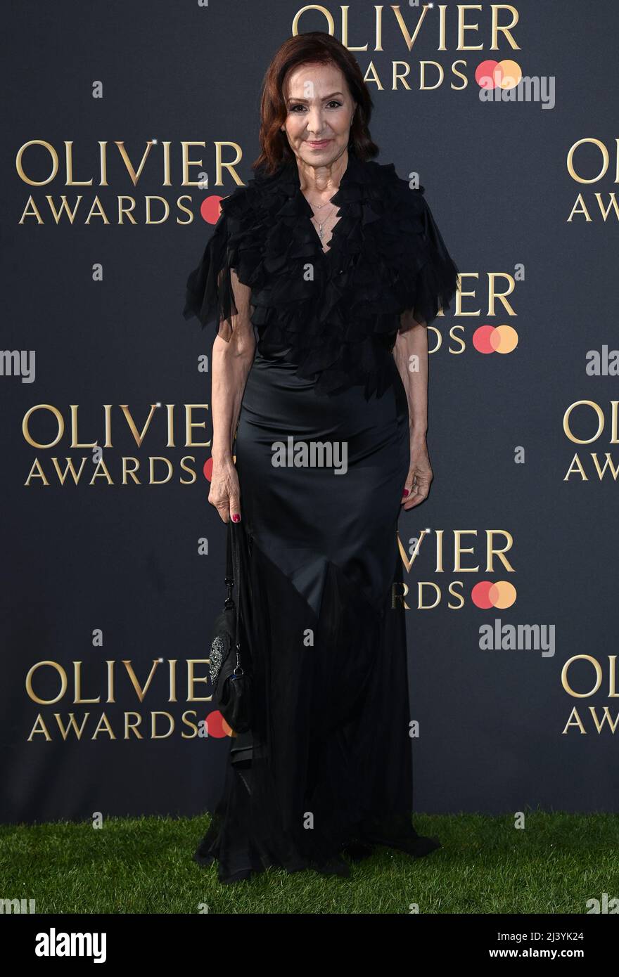 Londra, Regno Unito. 10th aprile 2022, Londra, Regno Unito. Arlene Phillips partecipa agli Olivier Awards 2022 presso la Royal Albert Hall di Londra. Credit: Doug Peters/EMPICS/Alamy Live News Foto Stock