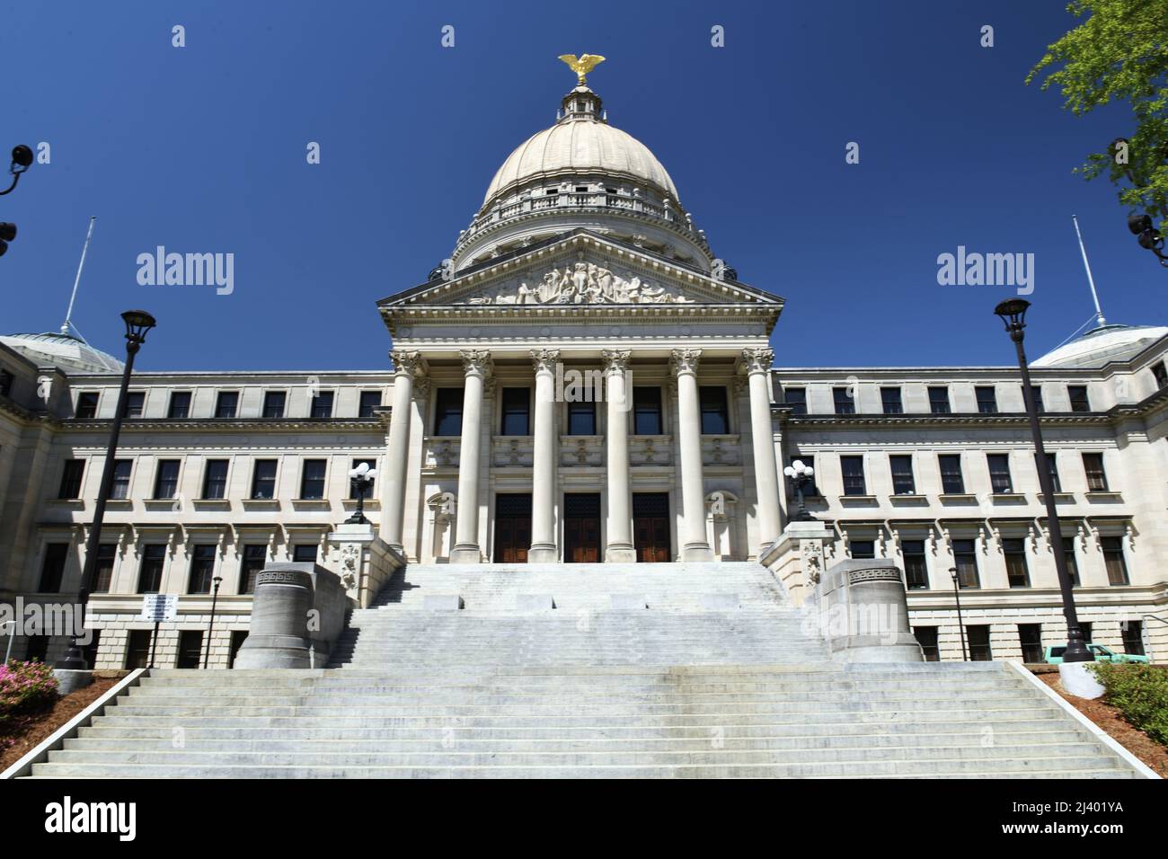 La capitale dello stato del Mississippi a Jackson, Mississippi. Foto Stock