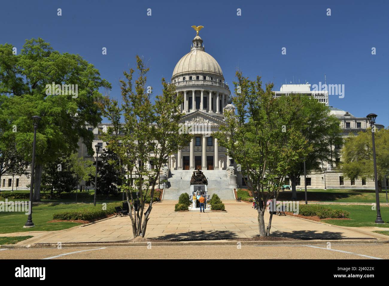 La capitale dello stato del Mississippi a Jackson, Mississippi. Foto Stock