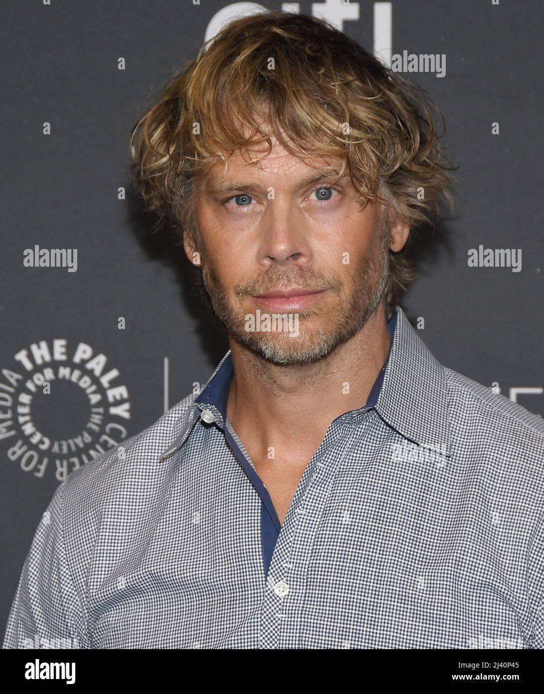 Los Angeles, Stati Uniti. 10th Apr 2022. Eric Christian Olsen al PaleyFest LA - un saluto all'Universo NCIS tenuto al Dolby Theatre di Hollywood, CA domenica 10 aprile 2022. (Foto di Sthanlee B. Mirador/Sipa USA) Credit: Sipa USA/Alamy Live News Foto Stock