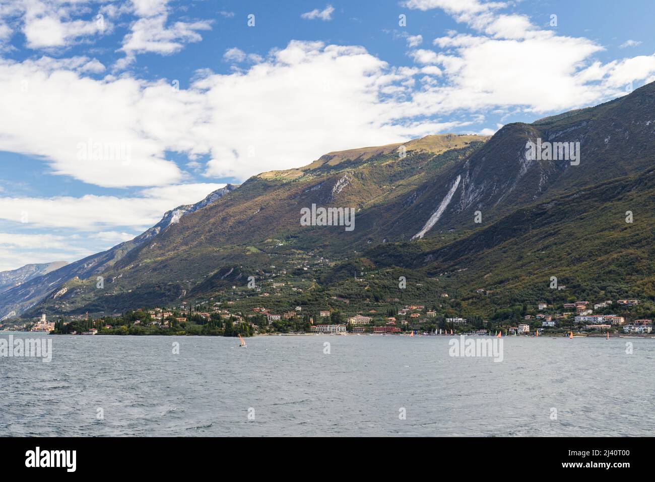 Lago di Garda Foto Stock