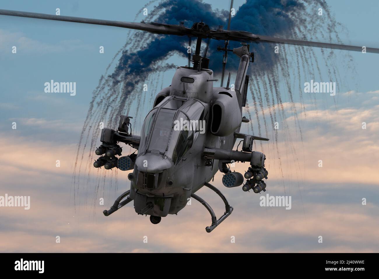 Bella's AH-1Z Viper Foto Stock
