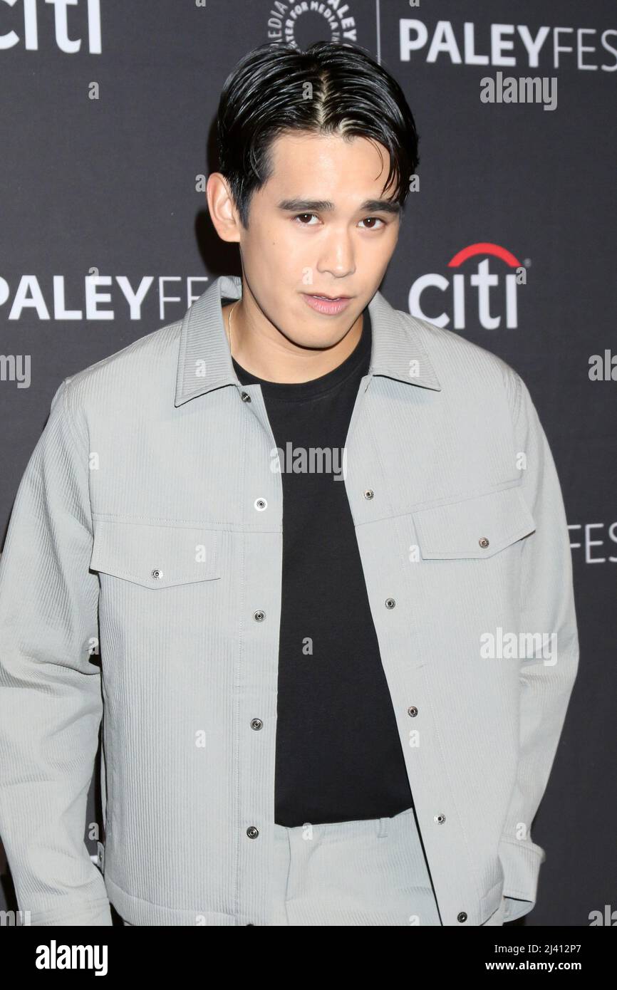 LOS ANGELES - Apr 10: Kian Talan al PaleyFEST - NCIS Universe al Dolby Theatre il 10 aprile 2022 a Los Angeles, CA Foto Stock