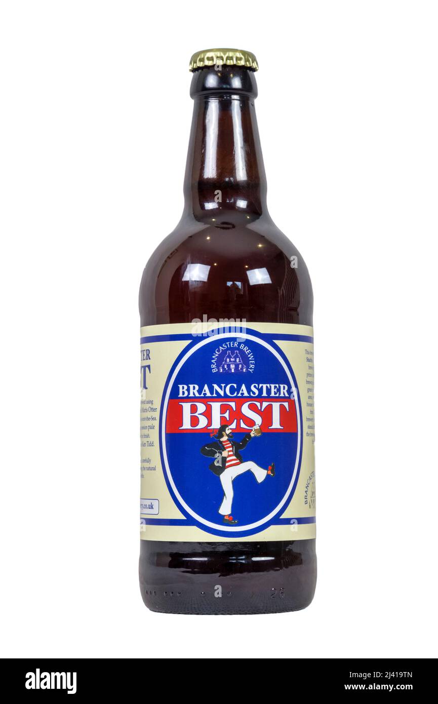 Brancaster Best è una birra alla birra della Brancaster. La descrivono come una sessione rinfrescante pallida ale con una forza di 3,7% ABV Foto Stock