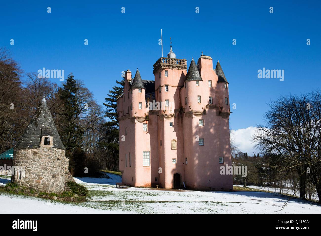 Craigievar Castello vicino Alford, Aberdeenshire, Scozia Foto Stock