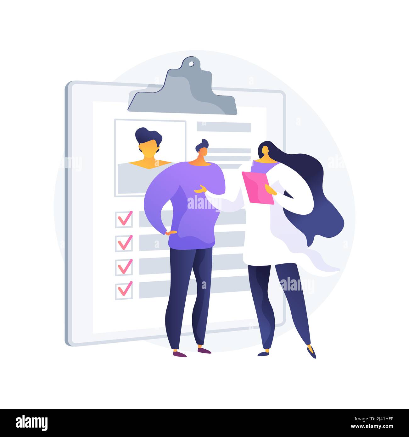 Illustrazione vettoriale del concetto astratto di sanità privata. Medicina privata, assicurazione sanitaria, servizi medici a pagamento, centro sanitario, svantaggi specialistici Illustrazione Vettoriale