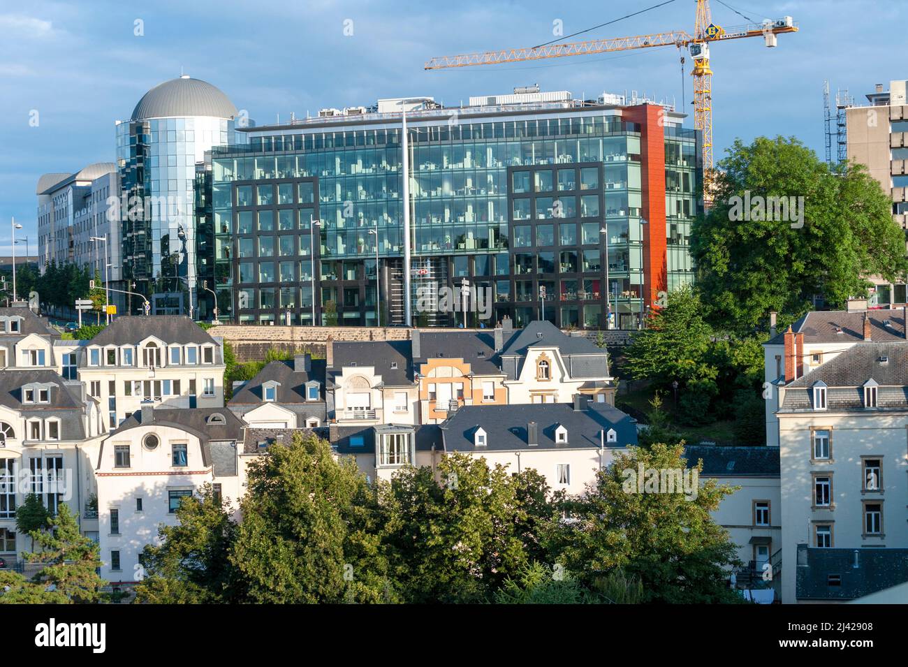 L'edificio HSBC in Lussemburgo. Foto Stock