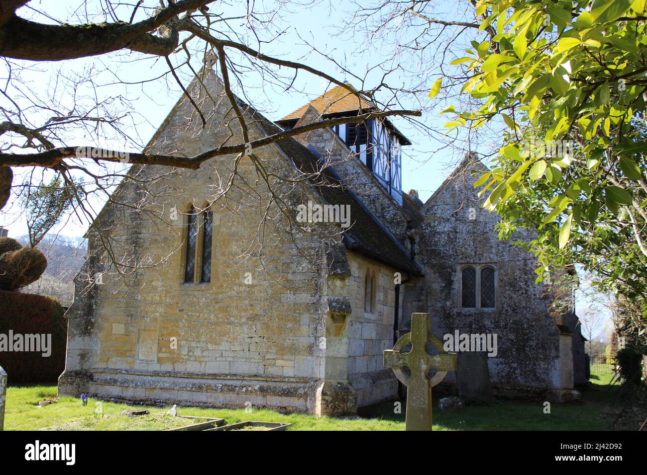 St Margaret's Church, Alstone, Gloucestershire Foto Stock