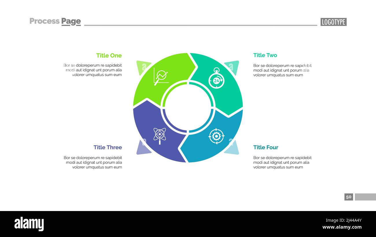 Modello di diapositiva dati infografici del cerchio. Dati aziendali. Grafico, diagramma, disegno. Concetto creativo per infografica, presentazione, report. Può essere utilizzato per la parte superiore Illustrazione Vettoriale