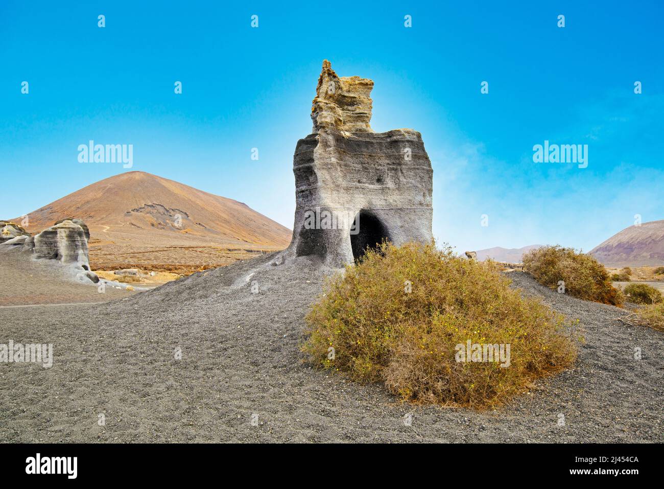 Refera de Teseguite, Rofera Antigua, Città stratificata, Lanzarote, kanarische Inseln, Kanaren, Spanien Foto Stock