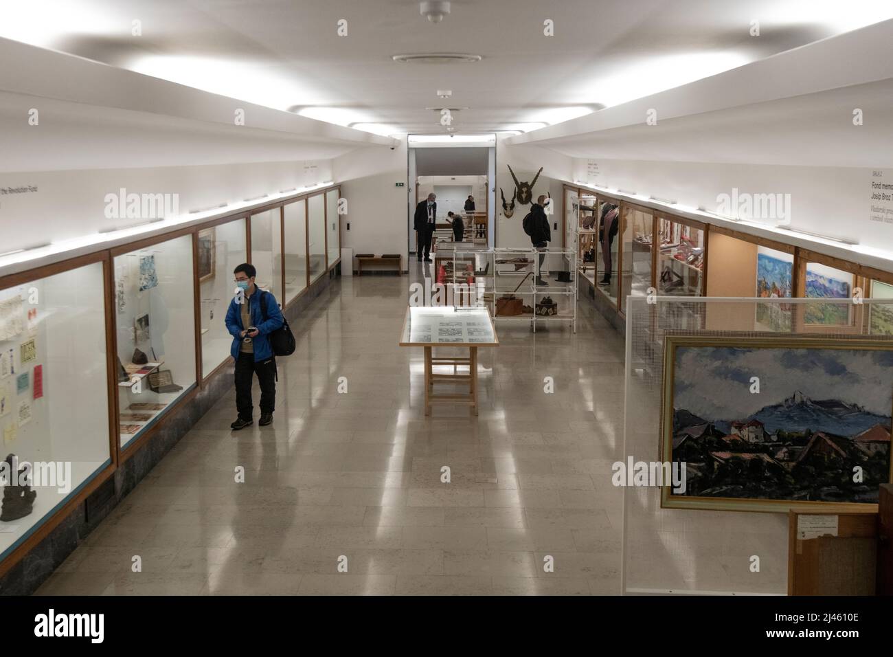 Museo della Jugoslavia: Memorial Center - Josip Broz Tito Fund: Regali dalla Jugoslavia Foto Stock