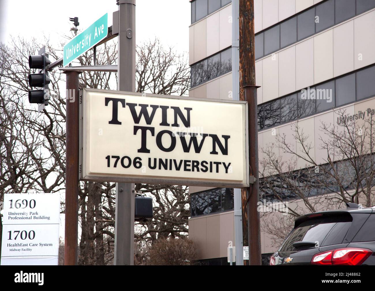 Twin Town l'ambulatorio residenziale degli uomini per la dipendenza chimica e il trattamento di salute mentale comportamentale. St Paul Minnesota, Stati Uniti Foto Stock