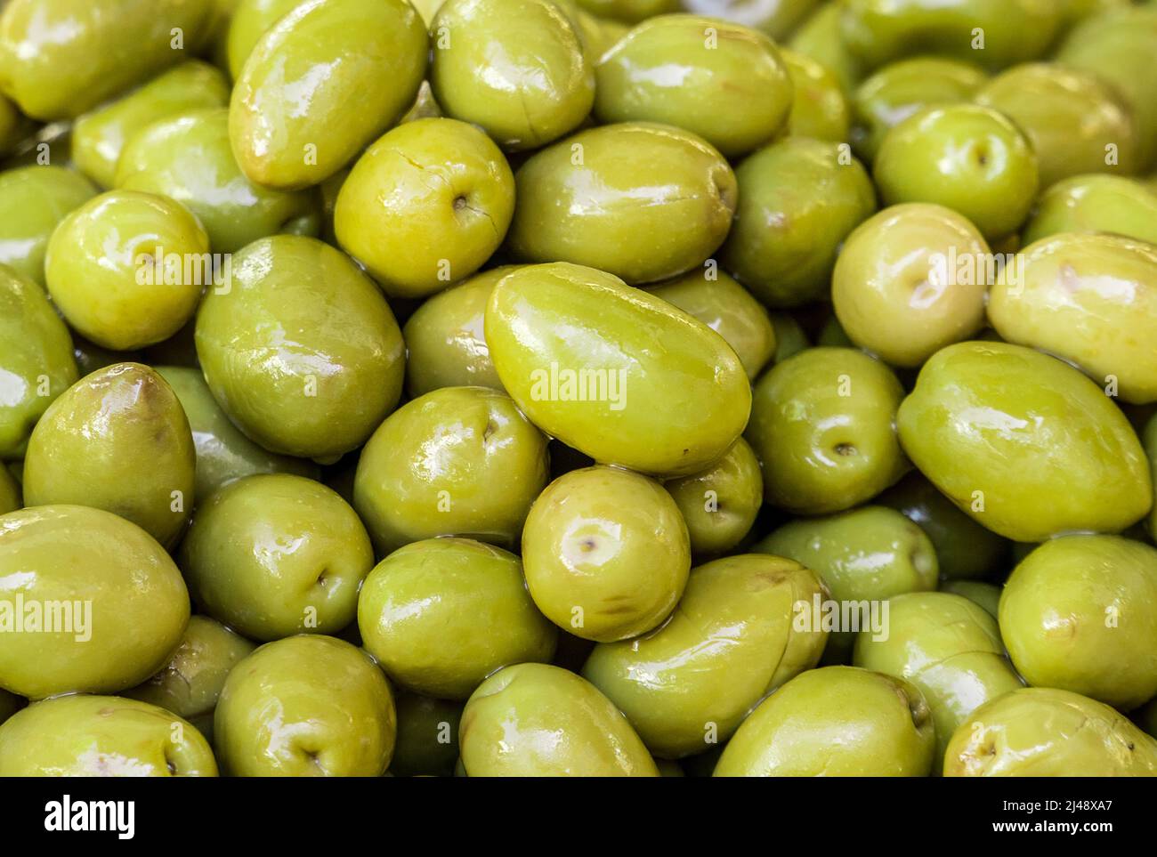 olive verdi Foto Stock