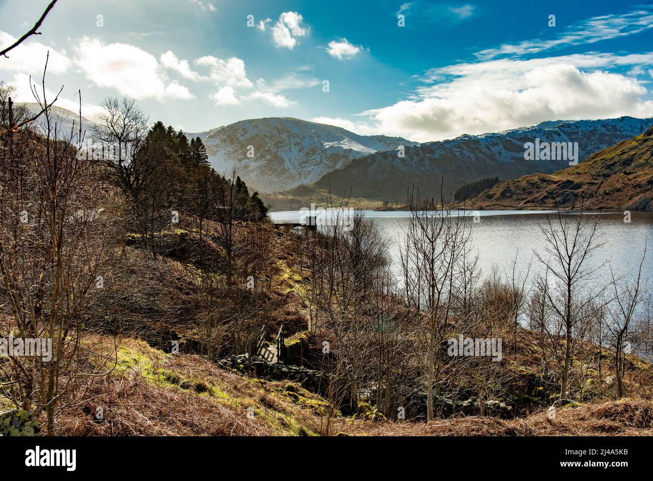 Vista di Haweswater, Bampton, Cumbria, Regno Unito. Foto Stock
