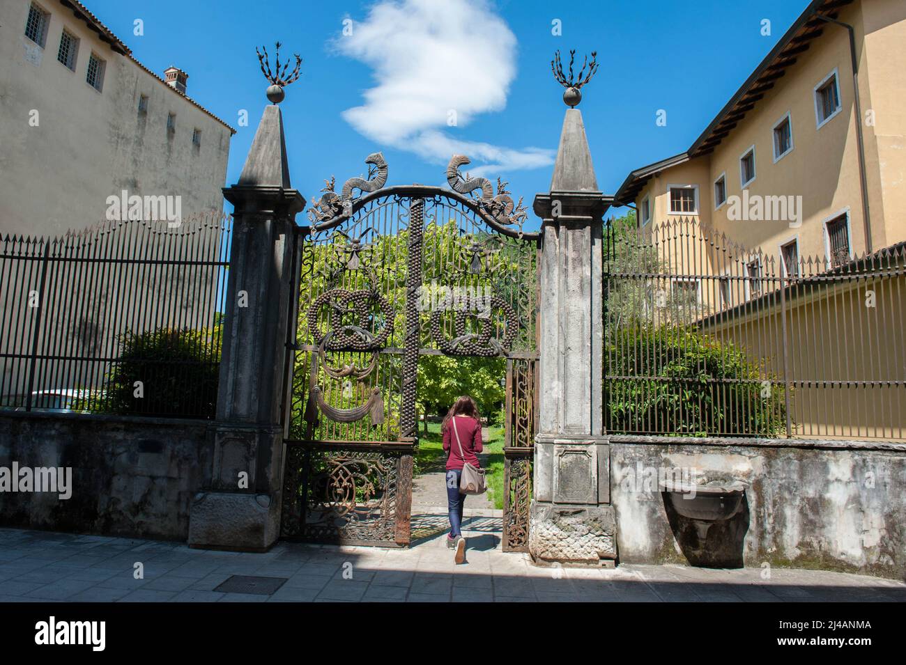 Gorizia, Italia 20/05/2016: Sinagoga. ©Andrea Sabbadini Foto Stock