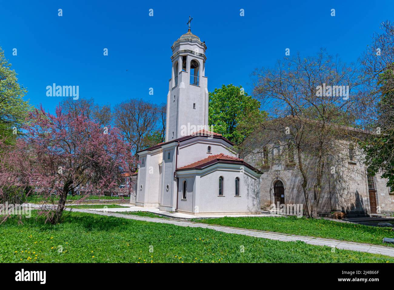 Chiesa nella città bulgara di Shabla Foto Stock