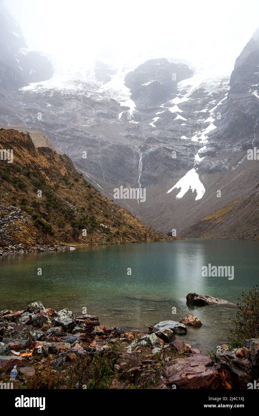 Humantay Lago Cusco Regione perù Foto Stock