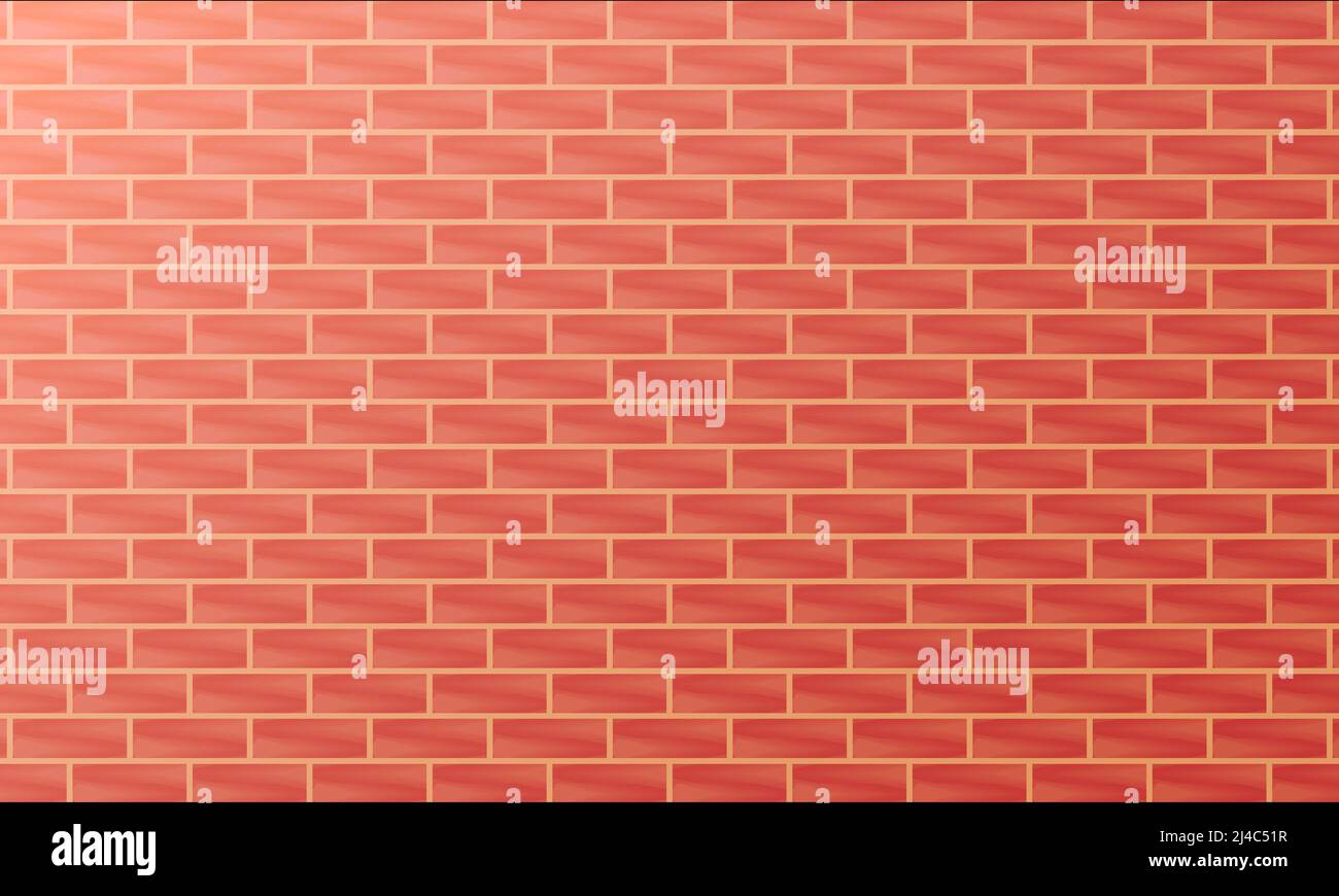 Astratto sfondo mattone parete cemento texture tecnologia carta parati esterno modello senza giunture vettoriale Illustrazione Vettoriale