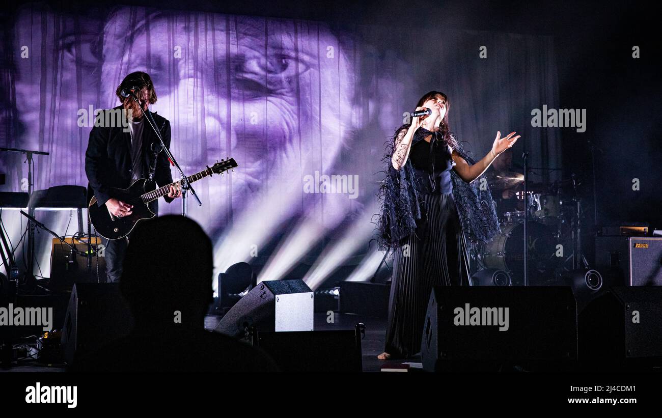 Imelda Maggio, Tour Made to Love, Padiglione delle scogliere, Southend-on-Sea, Essex © Clarissa Debenham / Alamy Foto Stock