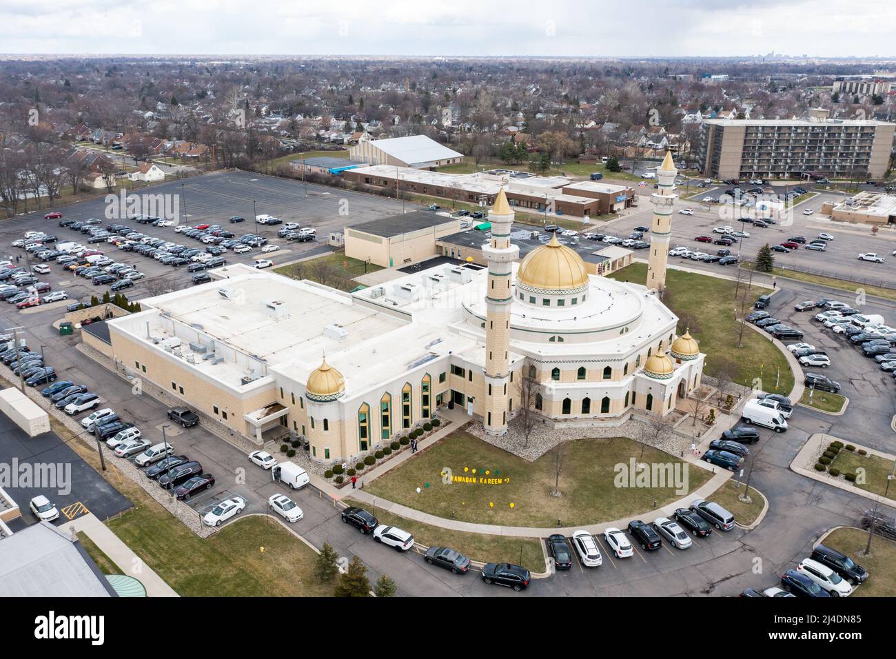 Islamic Center of America, Dearborn, MI, USA Foto Stock
